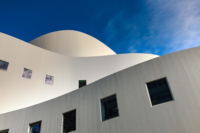 architecture, building, facade, exterior, modern building, landmark, theater building, theater, düsseldorfer schauspielhaus, city, architecture, architecture, building, building, building, building, building